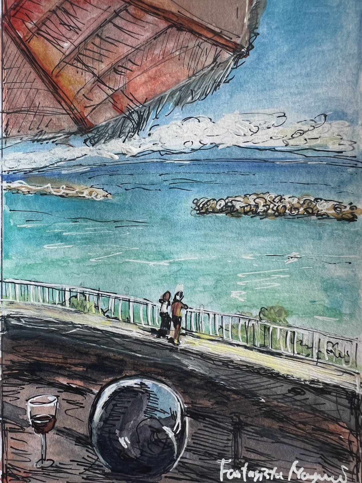 横須賀の海